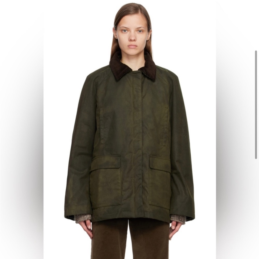 TOTEME Country Jacket Forest Green Sz 32 NWOT
